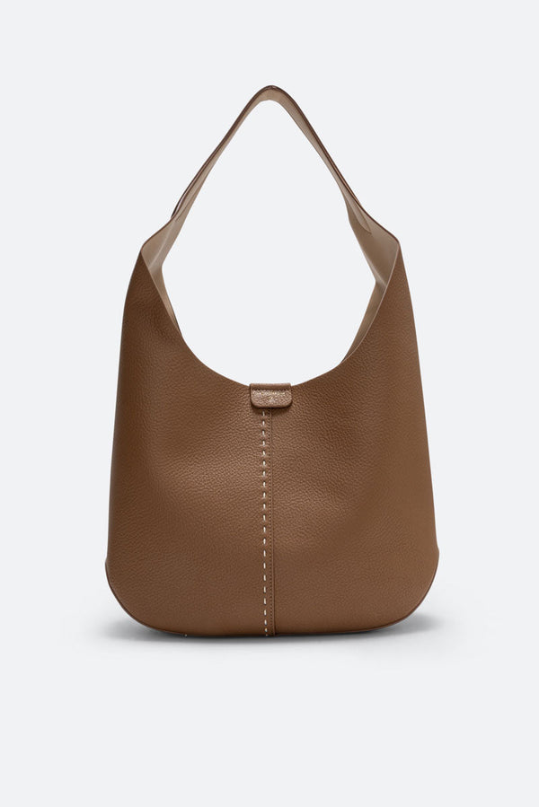 Hobo Bag Delia Large Tan