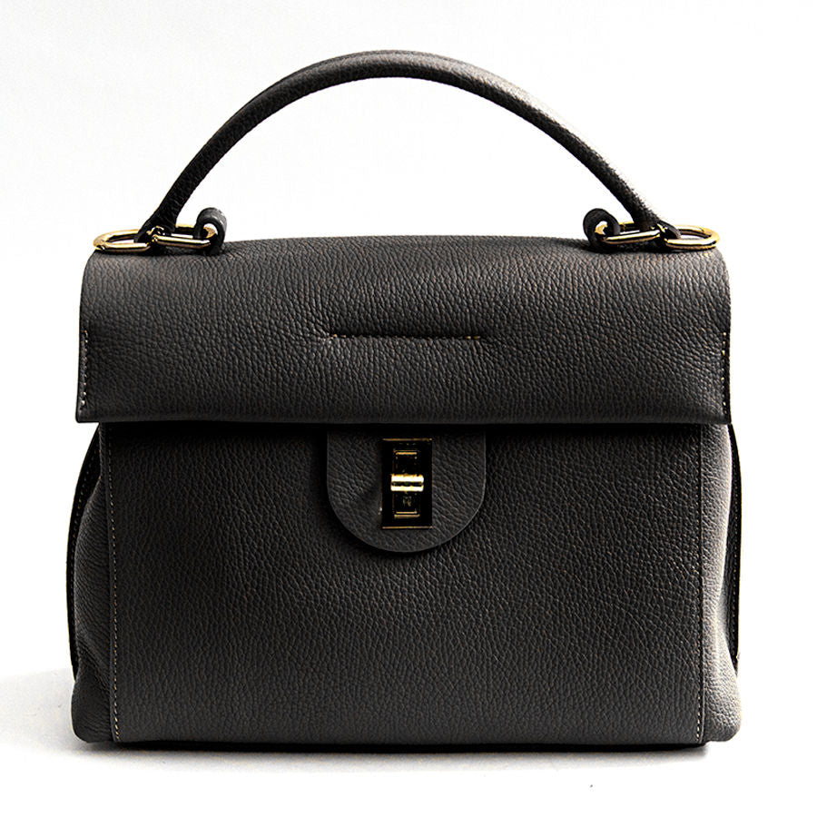 ZELDA - borsa in pelle dollaro nero