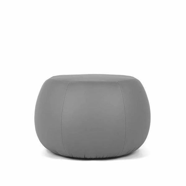 COCOON ECO M,  Pouf Design Rotondo in Ecopelle 64x45