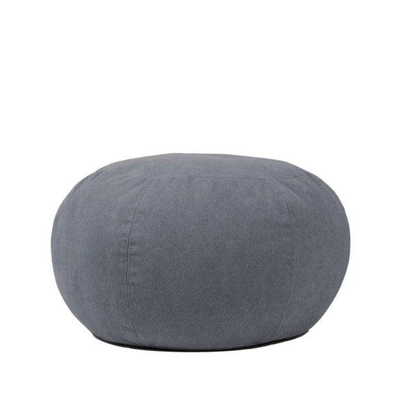 COCOON SOFT M, Round Bean Bag in Removable Cotton 58x40