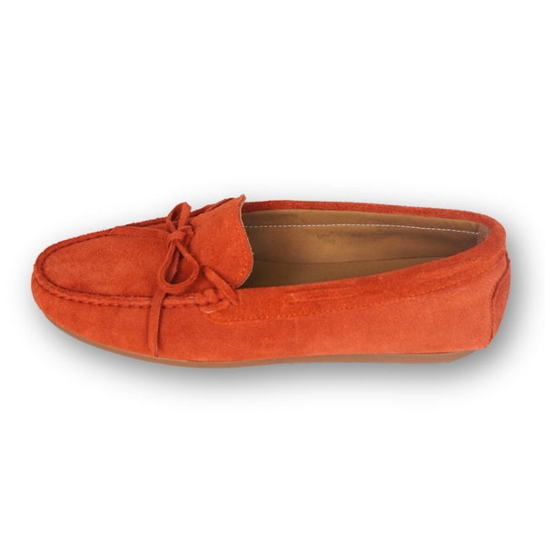MastroDomenico Women's Handmade Moccasins - Essonite