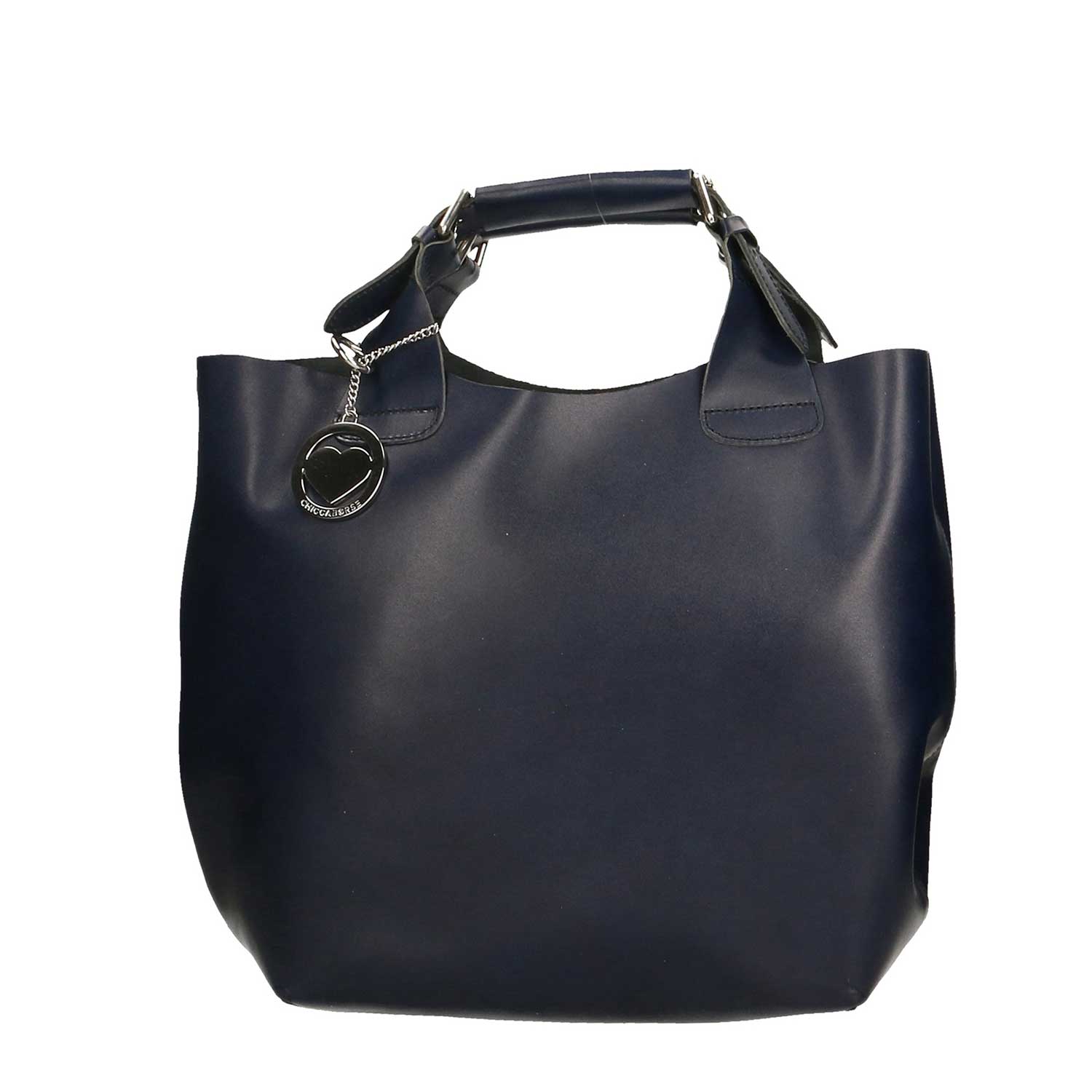 Large Leather Satchel Bag for Women - 44x30x13 cm - 9007 