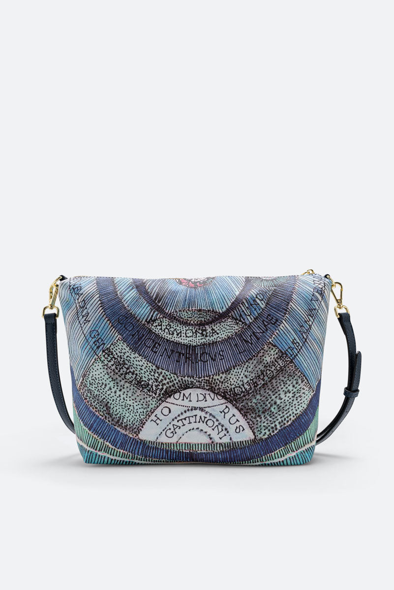 Reversible Navy e Planetarium Aquamarine Large