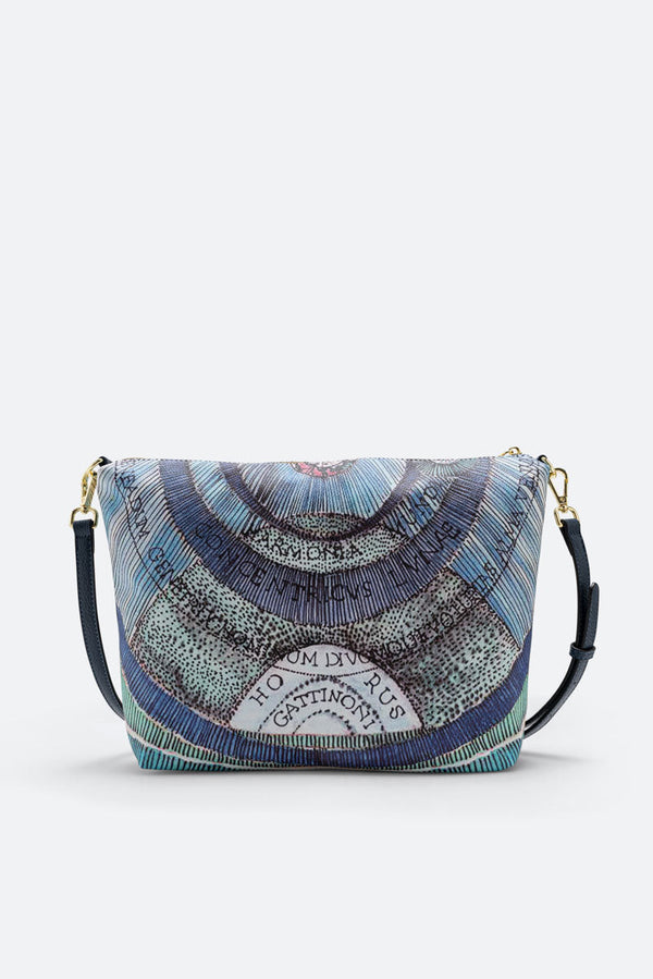 Reversible Navy e Planetarium Aquamarine Large