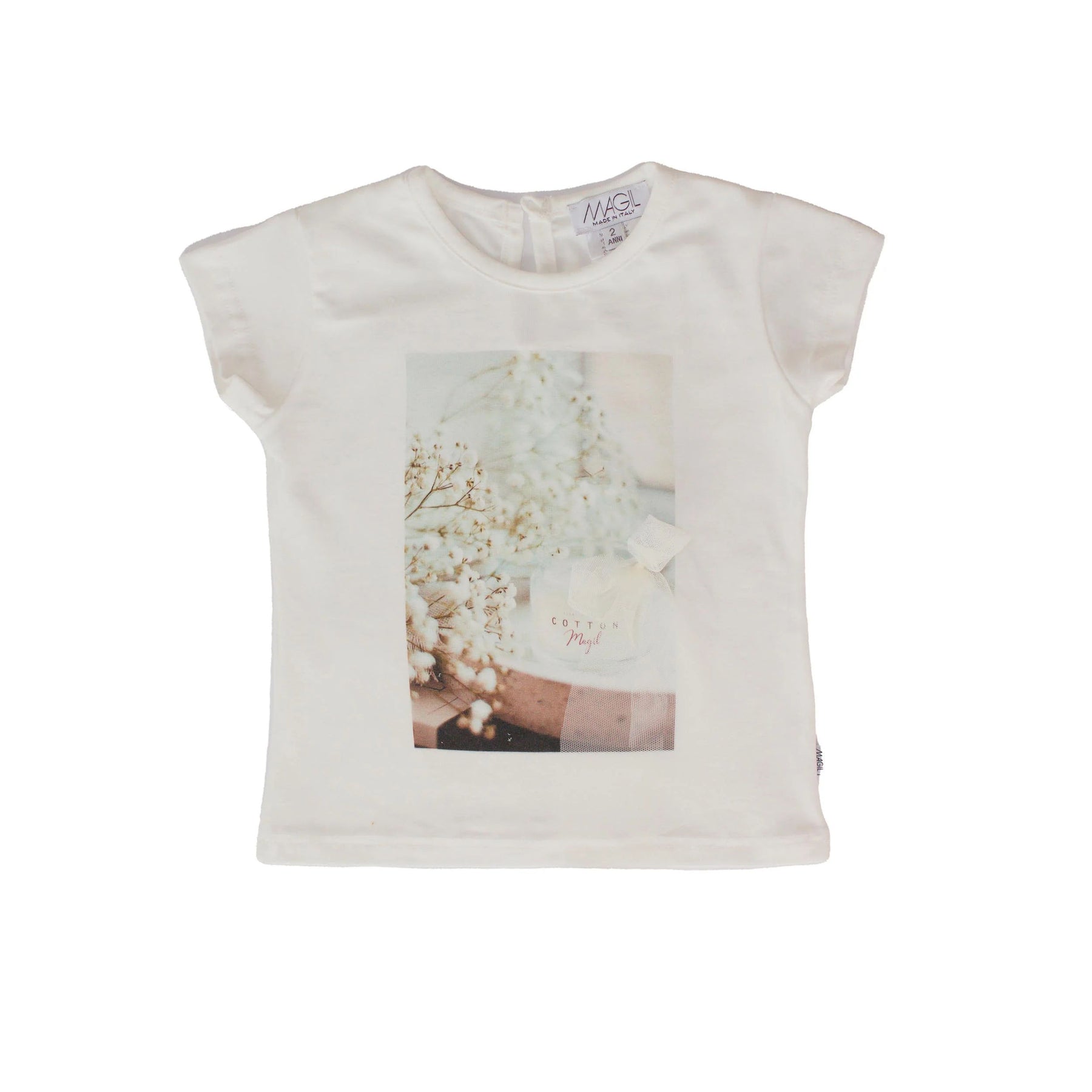 T-SHIRT STAMPA CANDELA