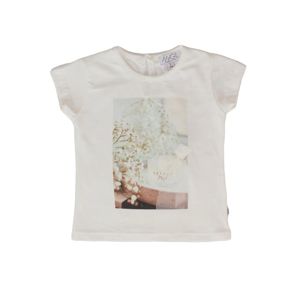 T-SHIRT STAMPA CANDELA