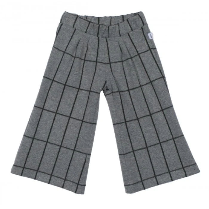 PANTALONE GAUCHO GRIGIO/NERO