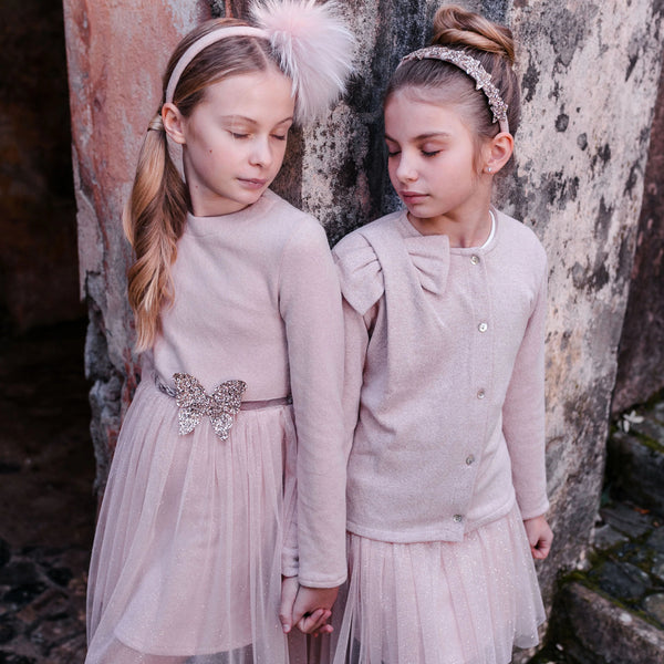CARDIGAN DETTAGLIO FIOCCO SPALLA