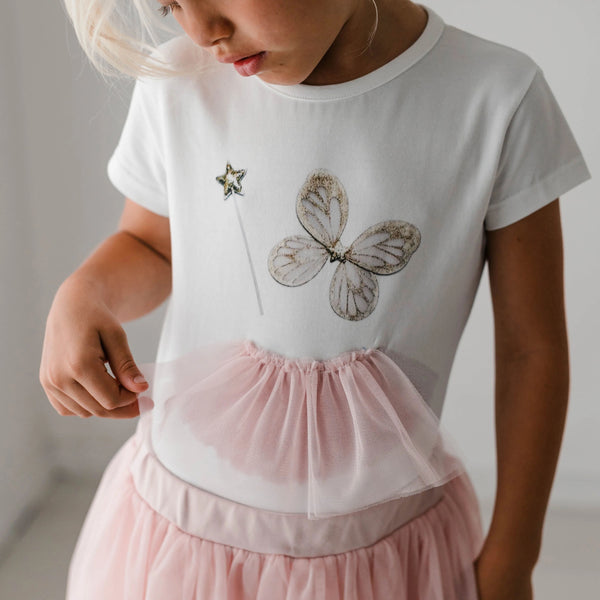 T- SHIRT DETTAGLIO TUTU' BALLERINA