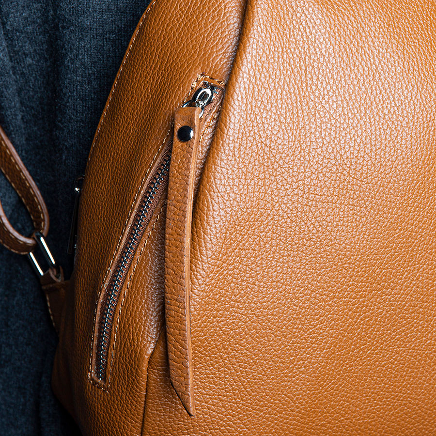ZIP - Dollar Leather Backpack