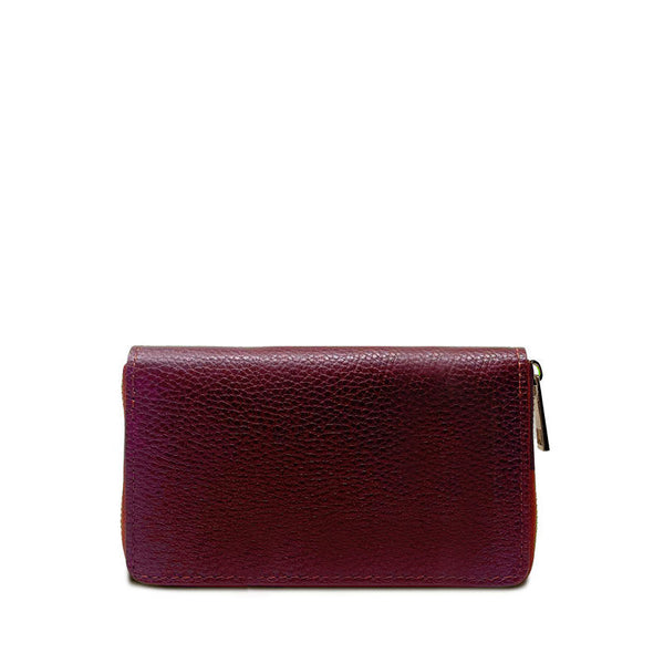 Large Dollar Texture Leather Wallet - K004. 