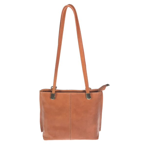Women's Shoulder Bag in Soft Genuine Leather Made in Italy - 29x28x8 Cm - G1355 