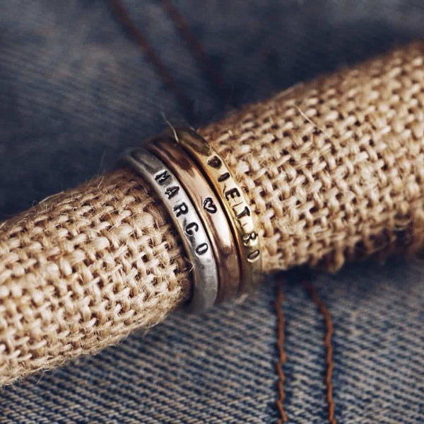 ANELLO CON NOME - ORO 14KT