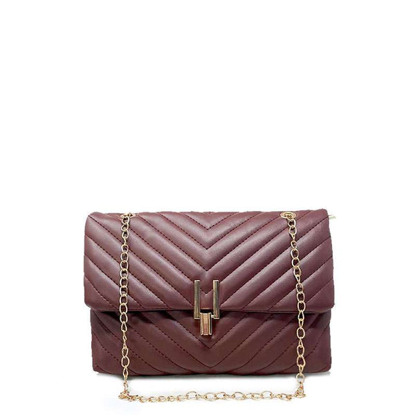 Women's Vegan Clutch Eco-Leather Handbag - E002 