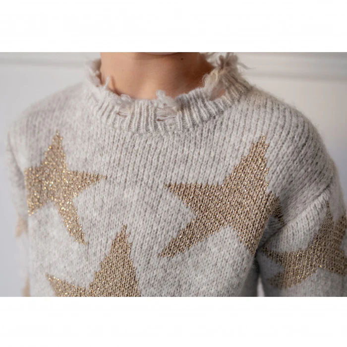 SWEATER WITH STARS