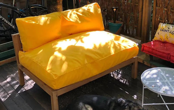 SOFT PALLET, Soft Pallet Seat Cushion for Outdoors 120x80