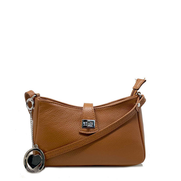 Women's Small Shoulder Clutch Bag with Casket Closure - Torino k048 