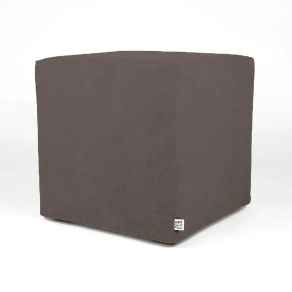 CUBE 55 | Cotton Footstool Pouf with Feet