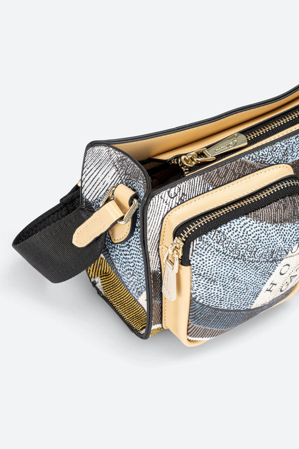 Planetarium shoulder bag with pockets Gattinoni