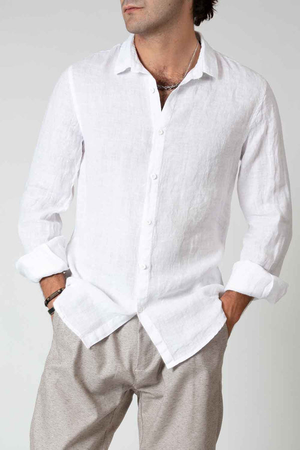 Camicia Uomo Lino