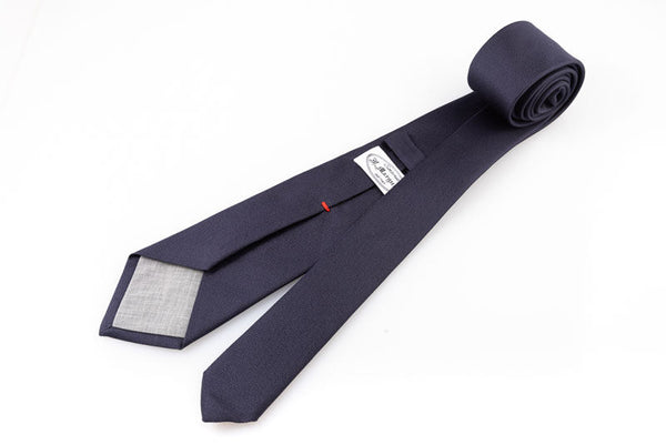 Pure silk blue tie