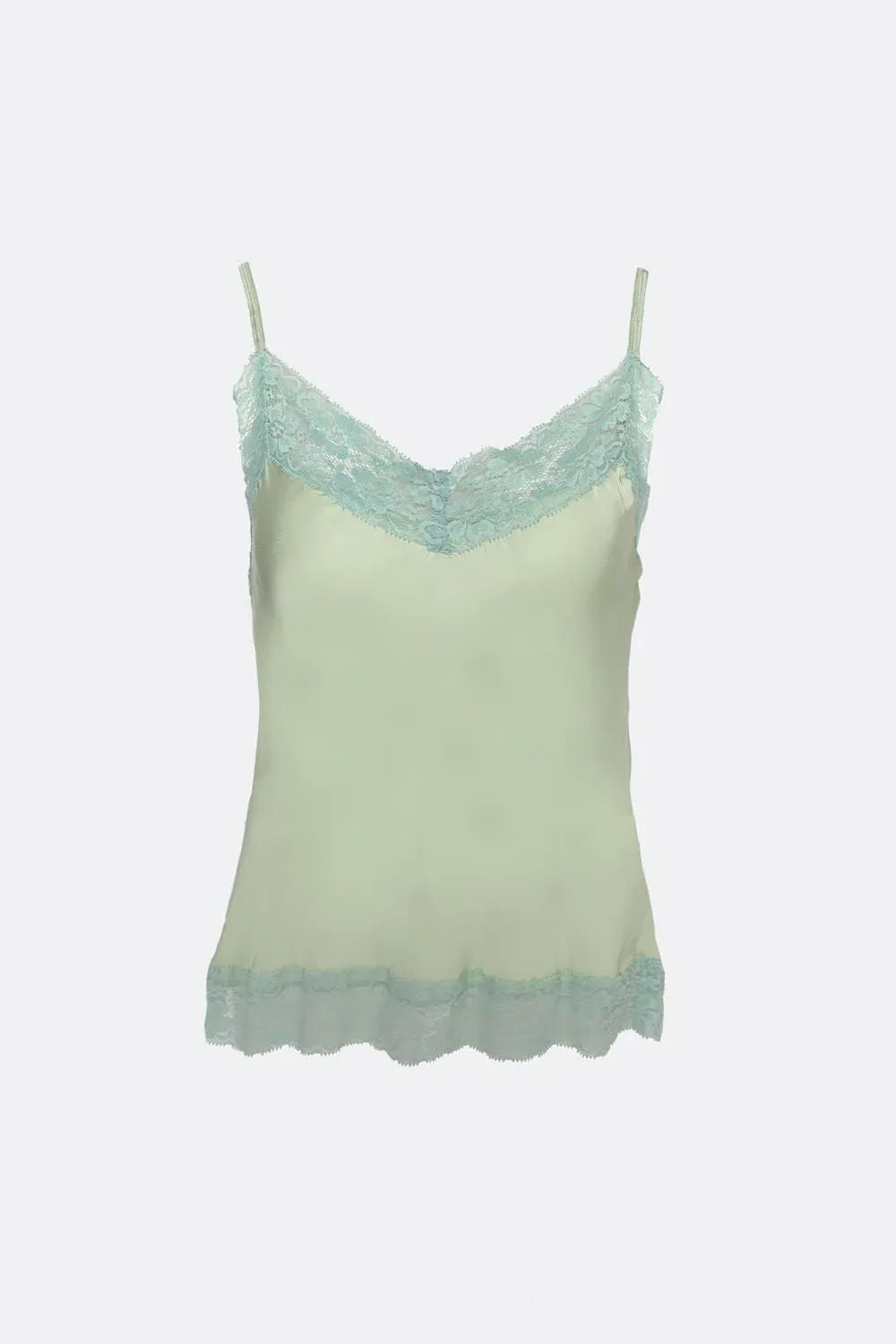 Top with lace