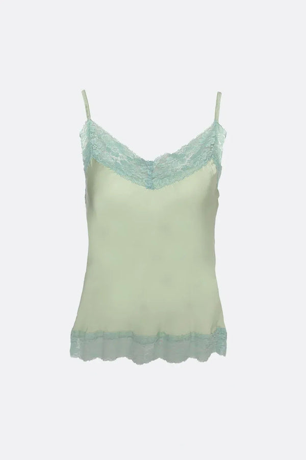 Top with lace