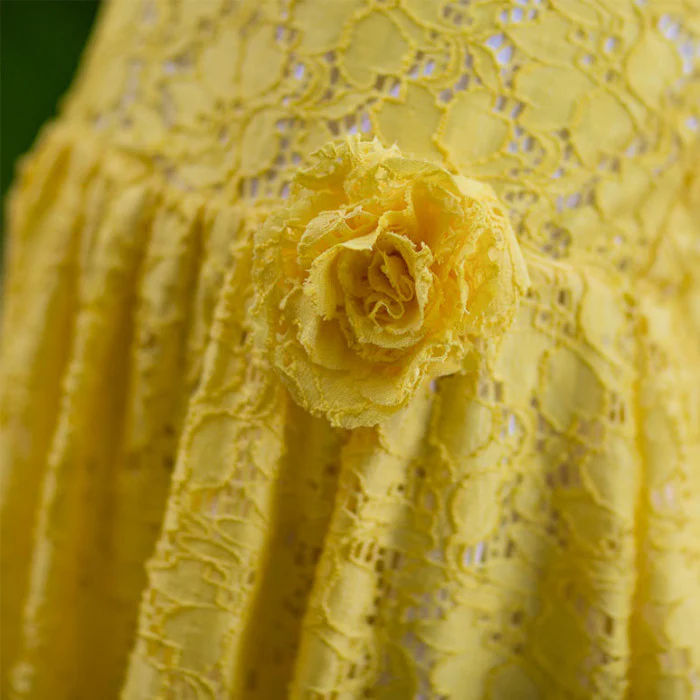 ABITO PIZZO GIALLO