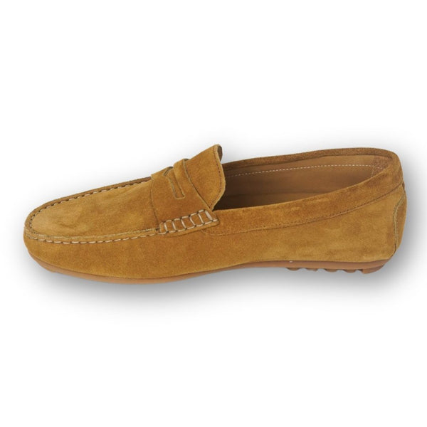 MastroDomenico Men's Handmade Moccasins - Yellow Berillo