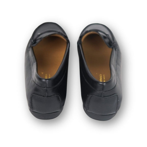 MastroDomenico Women's Handmade Moccasins - Black Pearl