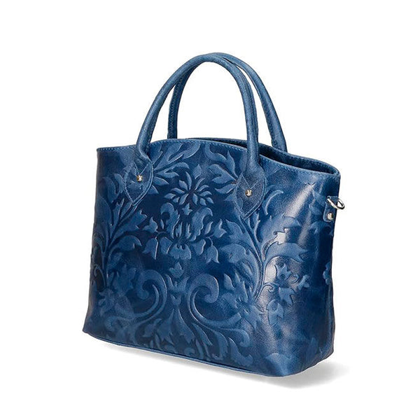 Women's Handbag Floral Texture - Monreale 80070. 