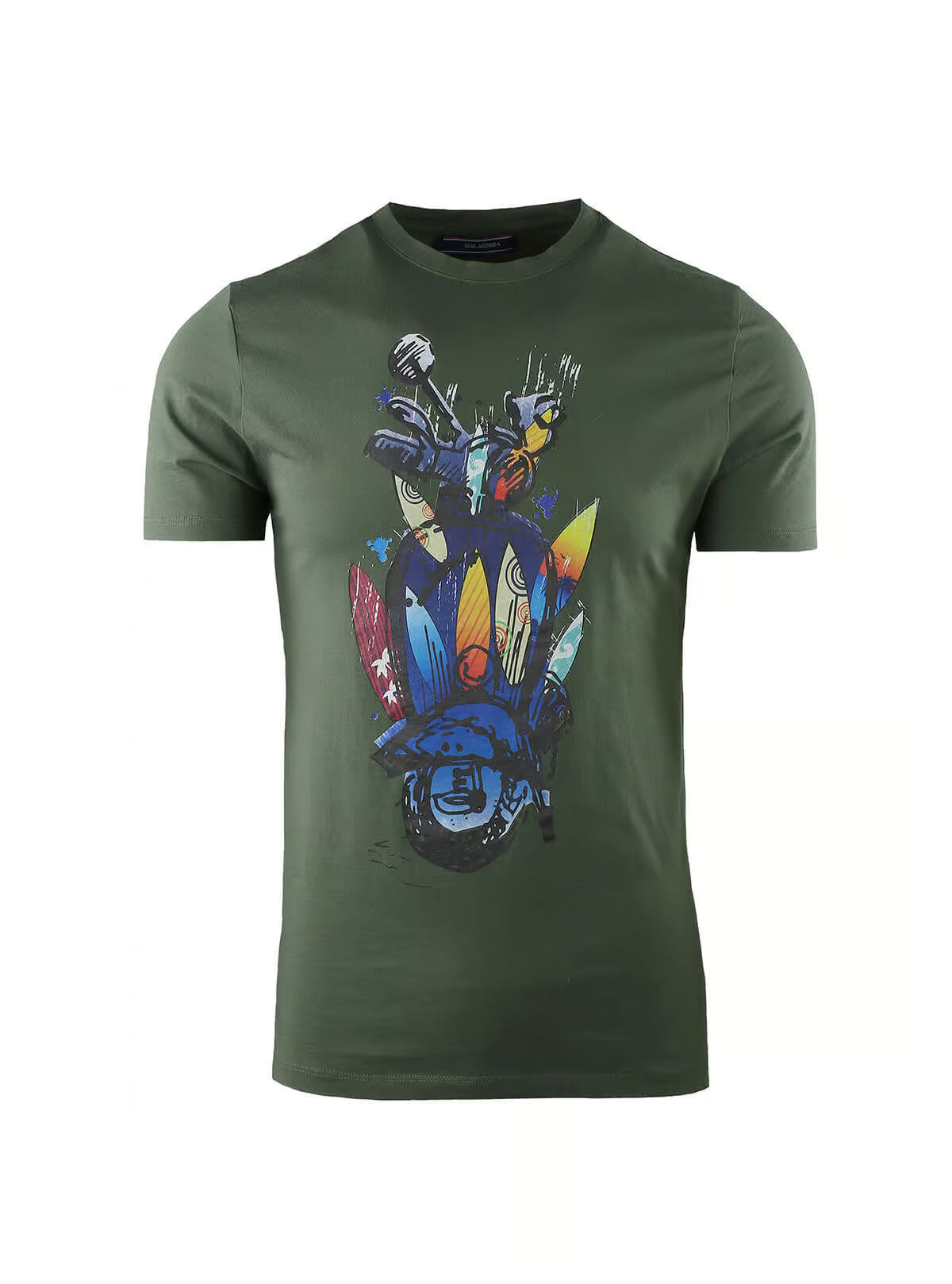 JERSEY T-SHIRT WITH VESPA PRINT