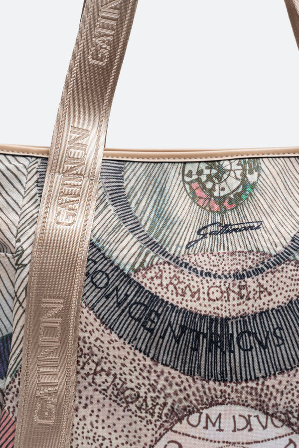 Shopping Bag Maya Planetarium Watercolor