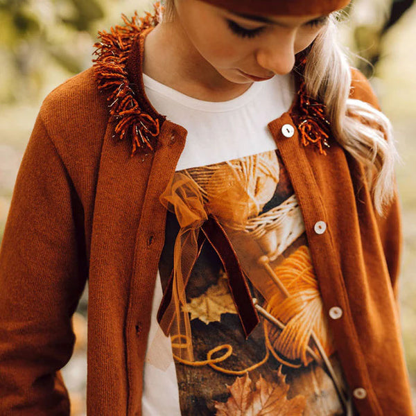 T-SHIRT STAMPA GOMITOLI