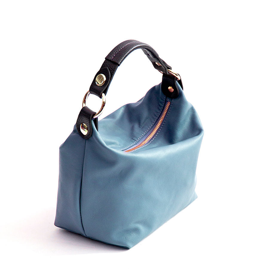 DEMY SMALL - Sugar paper nappa leather bag