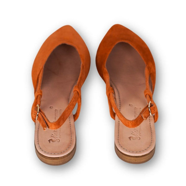MastroDomenico Handmade Ballerinas - Apricot