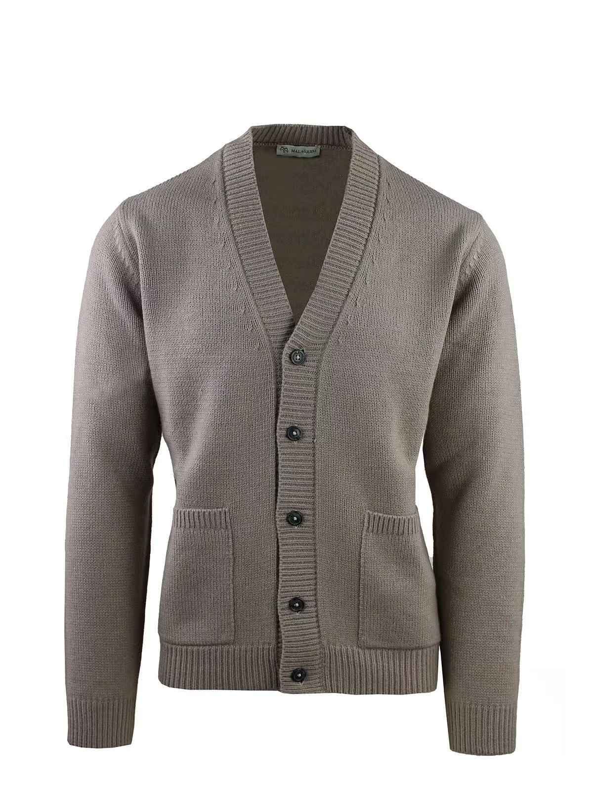 CARDIGAN RASATO CON BOTTONI