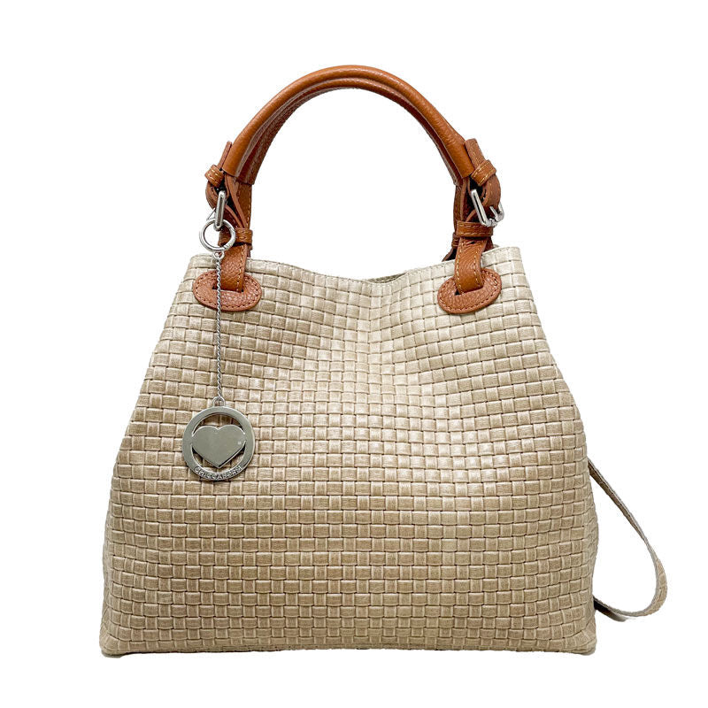 Women's Handbag Woven Leather - Cortona 80047 
