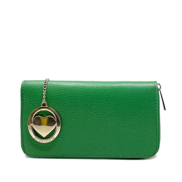 Large Dollar Texture Leather Wallet - K004. 