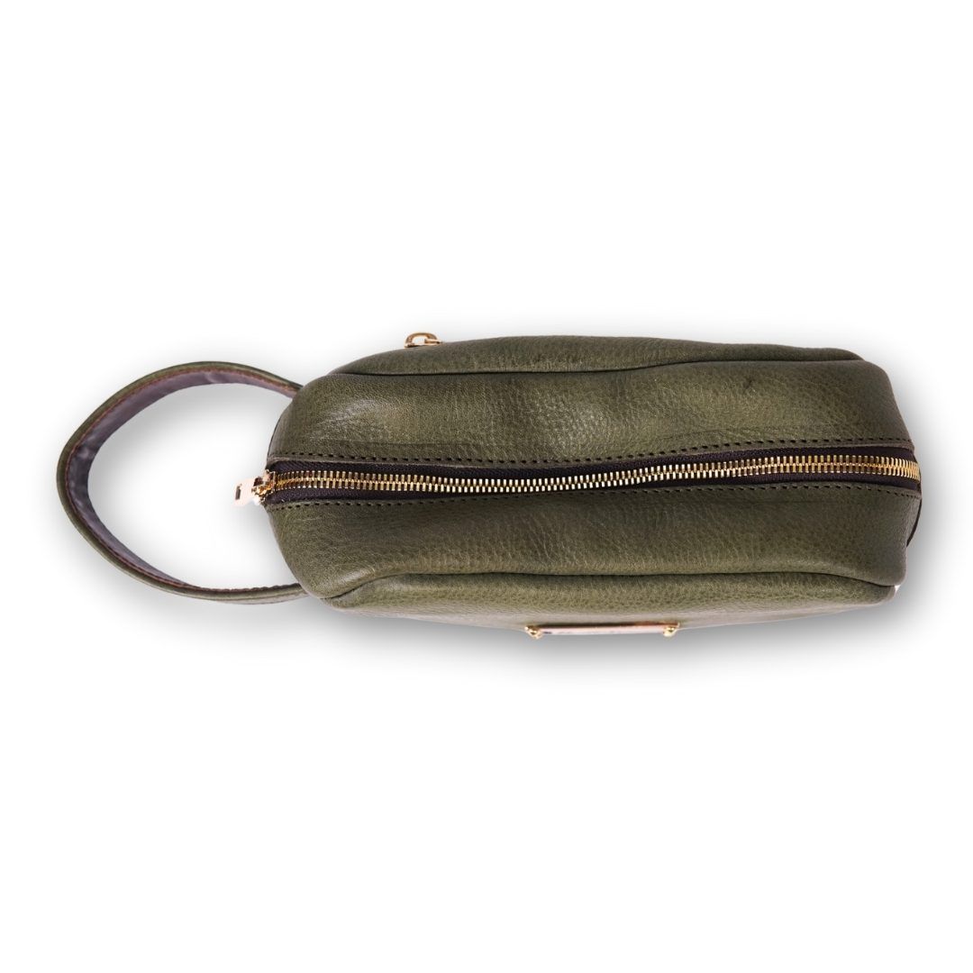 MastroDomenico Leather Clutch - Edvard Munch