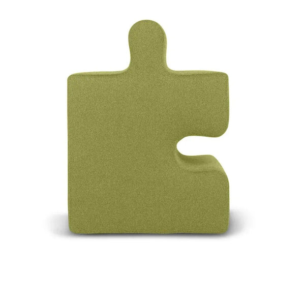 PUFFLE, Pouf Puzzle Poggiapiedi Modulare in Cotone