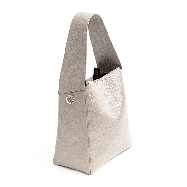 PAM - secchiello in pelle latte