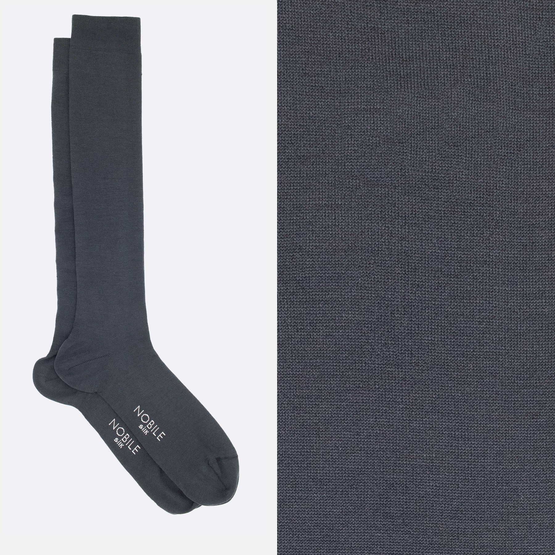 Nobile Luxury Essential - Long stocking in pure mulberry silk