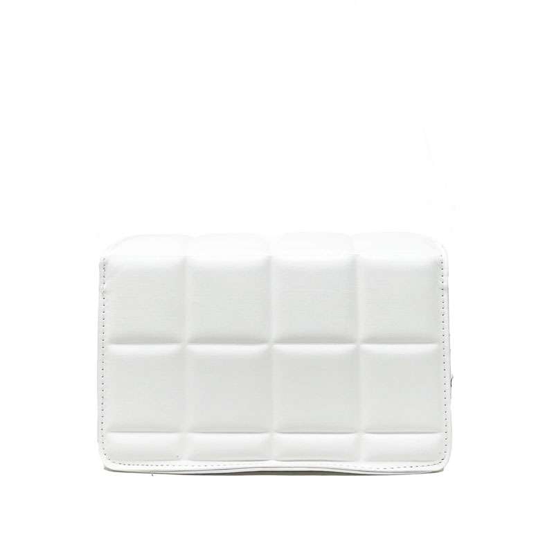 Women's Small Quilted Eco-Leather Vegan Bag - E001 