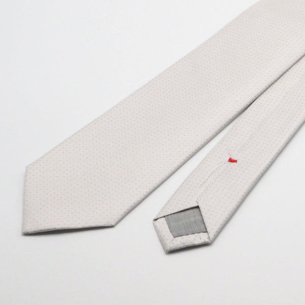 Cravatta grigio perla elegante