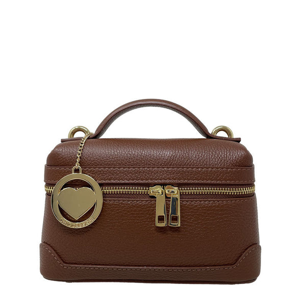 Borsa Beauty a mano in pelle - K078