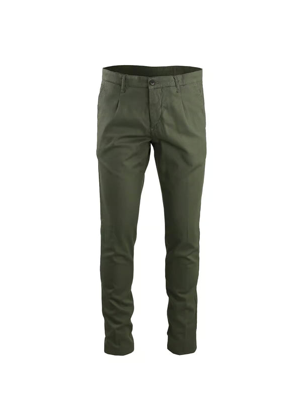 TROUSERS WITH WORKED FABRIC