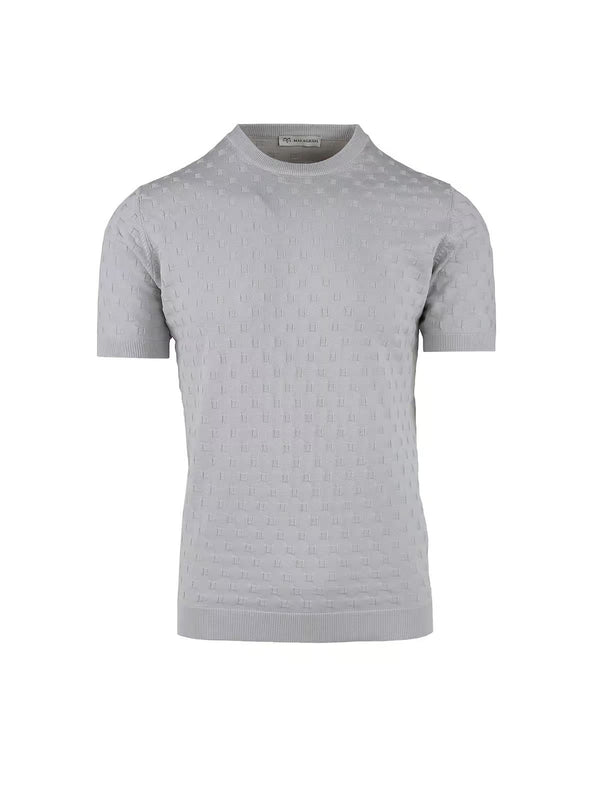 CREW NECK HALF SLEEVE CHECKED WORKMANSHIP