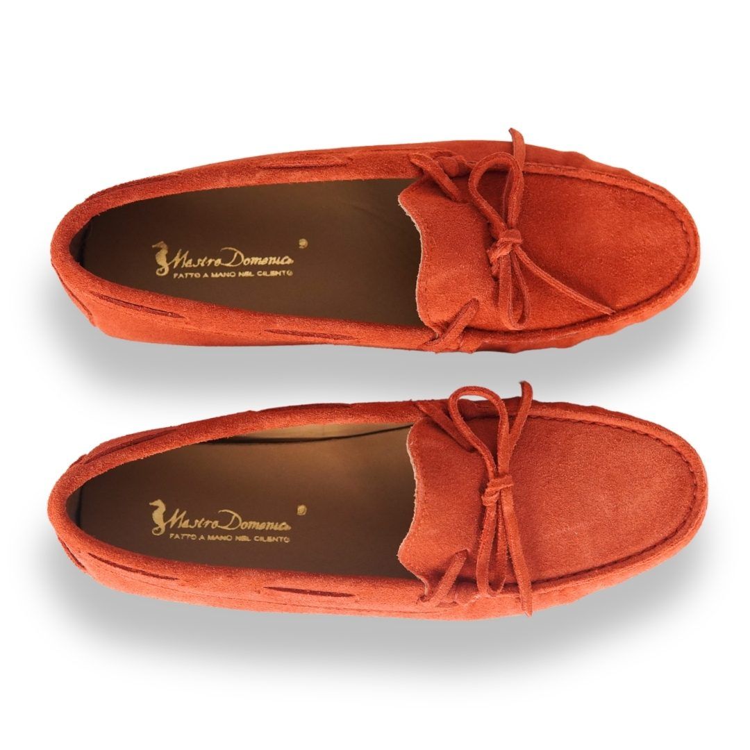 MastroDomenico Women's Handmade Moccasins - Essonite