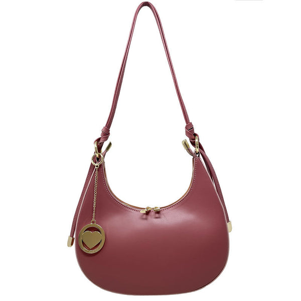 Borsa Media a Mano da Donna in Pelle Sauvage - K070.